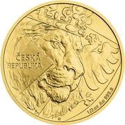 25 Dollars - Charles III Czech Lion, Niue, 2024 reverse image