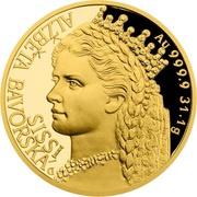 50 Dollars - Elizabeth II Elisabeth of Austria, Niue, 2017 reverse image