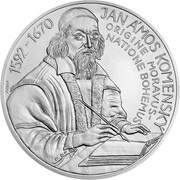 80 Dollars - Elizabeth II John Amos Comenius, Niue, 2020 reverse image