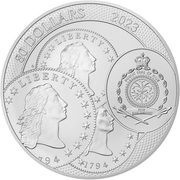 80 Dollars - Charles III Thaler obverse image