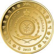 100 Dollars - Charles III Coronation of Charles III obverse image