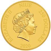 250 Dollars - Elizabeth II Back to the Future obverse image