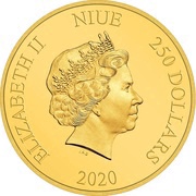 250 Dollars - Elizabeth II Albus Dumbledore obverse image