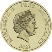 250 Dollars - Elizabeth II Great Bustard obverse image