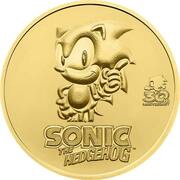 250 Dollars - Elizabeth II Sonic the Hedgehog, Niue, 2021 reverse image