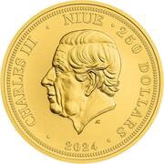 250 Dollars - Charles III Golden Eagle obverse image