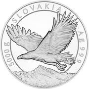 400 Dollars - Charles III Golden Eagle, Niue, 2023 reverse image