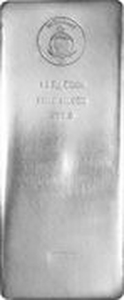 750 Dollars - Elizabeth II Silver Bar obverse image