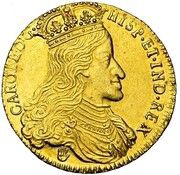 2 Sovereigns - Charles II Second bust obverse image