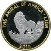 20 Won Lion reverse image