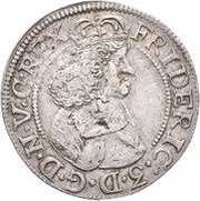 ⅛ Speciedaler - Frederik III obverse image