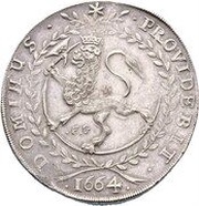 2 Speciedaler - Frederik III reverse image