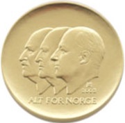 1500 Kroner - Harald V Dissolution of the Union obverse image