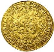 Noble - Philip the Good, 1st emission reverse image
