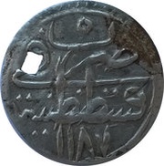 Para - Abdülhamid I Kostantiniyye mint reverse image