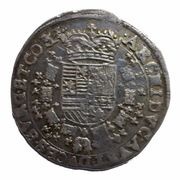 ¼ Patagon - Albert and Isaballa, Belgium, 1598-1621 reverse image