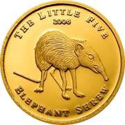 1 Dollar Elephant Shrew reverse image
