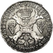 ½ Patagon - Philip V obverse image