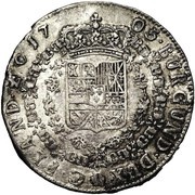 ½ Patagon - Philip V reverse image