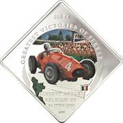 1 Dollar 500 F2: Alberto Ascari, Palau, 2011 reverse image