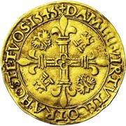 1 Crown "Sun Crown" - Charles V reverse image