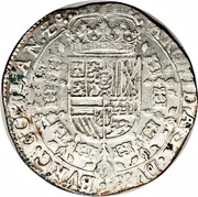1 Patagon - Charles II Type 1 reverse image