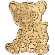 1 Dollar Tiny Tiger, Palau, 2019 reverse image