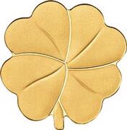 1 Dollar Golden Clover, Palau, 2022 reverse image