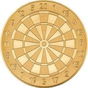 1 Dollar Darts, Palau, 2023 reverse image