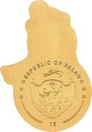 1 Dollar Snowman, Palau, 2024 obverse image