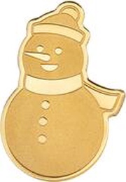 1 Dollar Snowman, Palau, 2024 reverse image