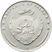 2 Dollars Beatification of Pope John Paul II obverse image