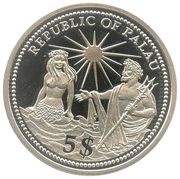 5 Dollars Independence obverse image