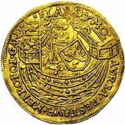 1 Rose Noble - Ghent Revolt Clasped hands obverse image