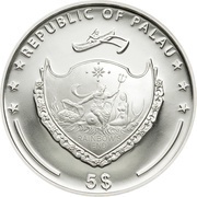 5 Dollars Statue of Liberty obverse image