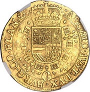 2 Sovereigns - Philip IV reverse image