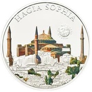 5 Dollars Hagia Sophia, Palau, 2012 reverse image
