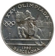 20 Diners - Joan Martí i Alanis XXV Summer Olympic Games, Andorra, 1990 reverse image