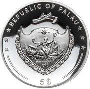 5 Dollars Year of the Ox obverse image