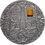 10 Dollars Sagrada Familia, Palau, 2010 reverse image