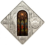 10 Dollars St. Patrick's Cathedral obverse image
