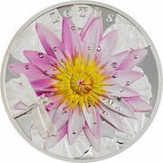 10 Dollars Lotus, Palau, 2022 reverse image