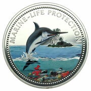 20 Dollars Swordfish, Palau, 2000 reverse image