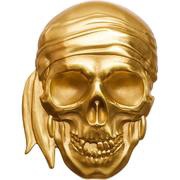 200 Dollars Pirate Skull, Palau, 2018 reverse image