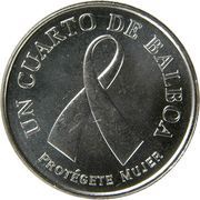 ¼ Balboa Breast Cancer Awareness, Panama, 2008 reverse image
