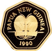 100 Kina - Elizabeth II Queen Alexandra Butterfly obverse image