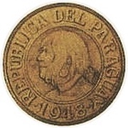 1 Guaraní Pattern obverse image