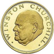 1500 Guaraníes Winston Churchill, Paraguay, 1974 reverse image