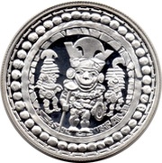 1 Nuevo Sol Cultura Moche - Señor de Sipán reverse image