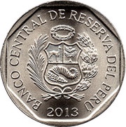1 Nuevo Sol Cacao obverse image